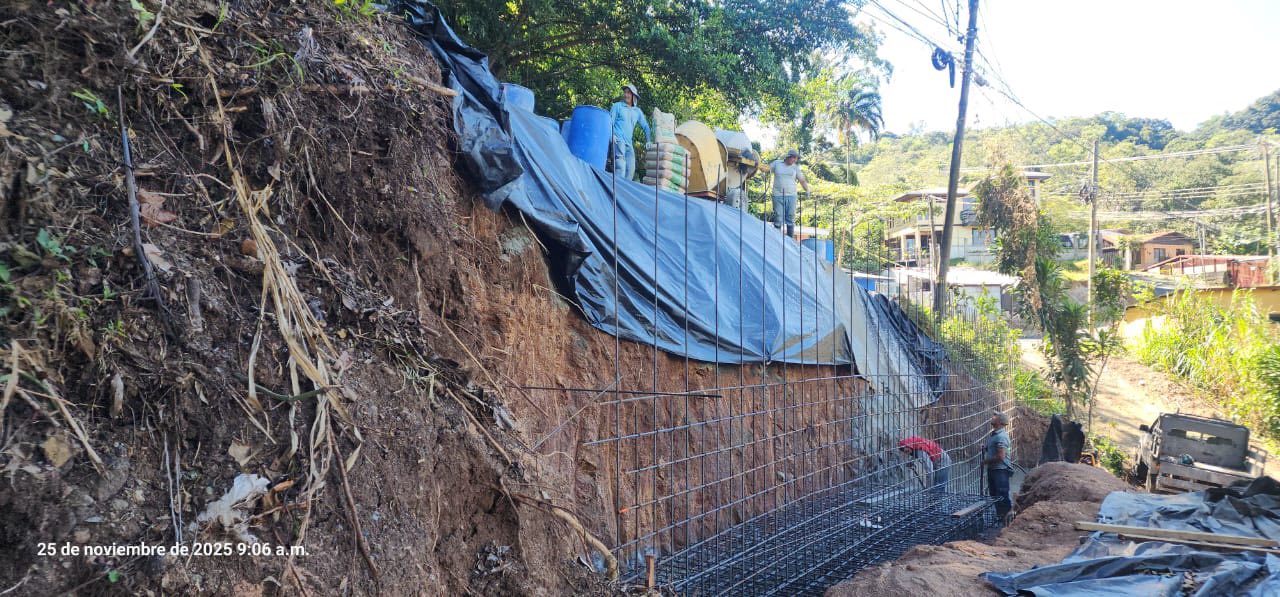 Muro de Contención Turrujal